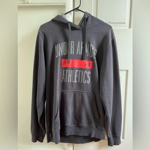 Black Under Armour coldgear Hooded Sweatshirt